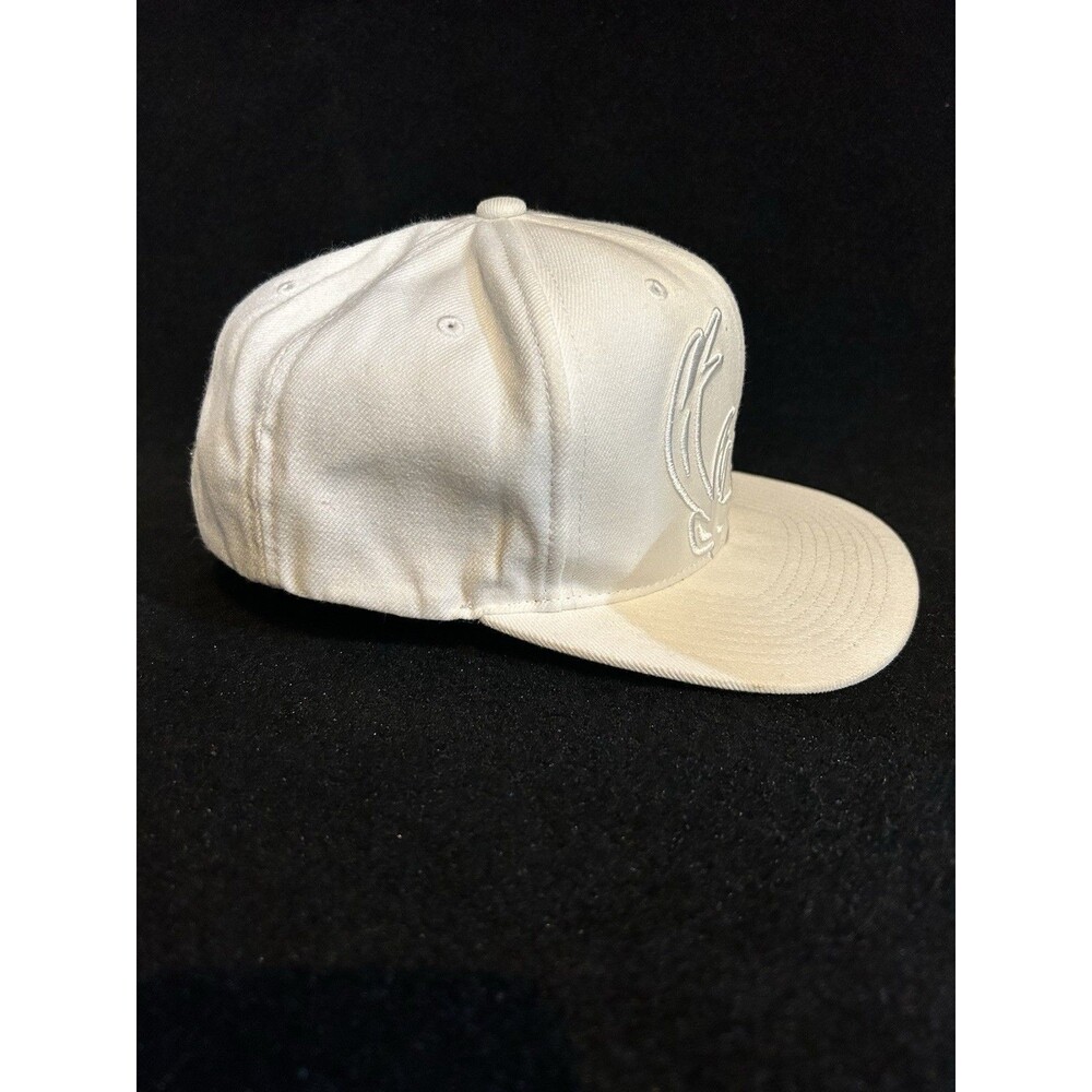 Milwaukee Bucks NBA Mitchell & Ness Adjustable Snapback Hat/Cap White - Picture 4 of 12